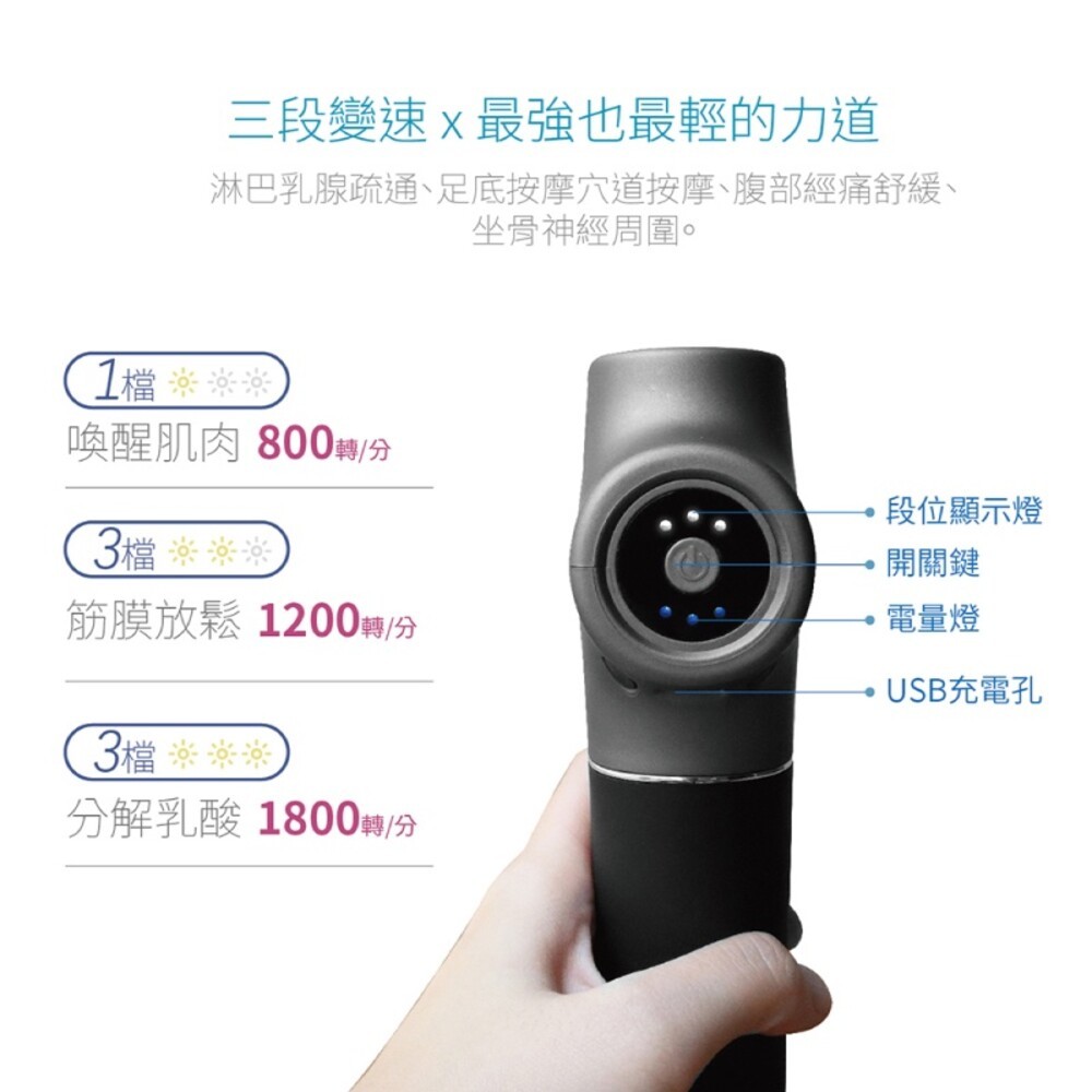 【MYCELL】女神專用筋膜槍 按摩槍-細節圖6
