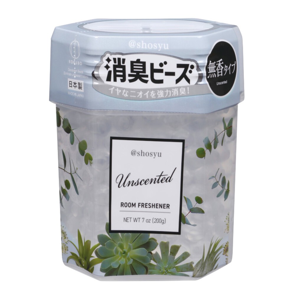 【KOKUBO小久保】@Shosyu室內消臭芳香珠200g-(無香/無香X炭/皂香/薰衣草/清新檸檬)-規格圖7