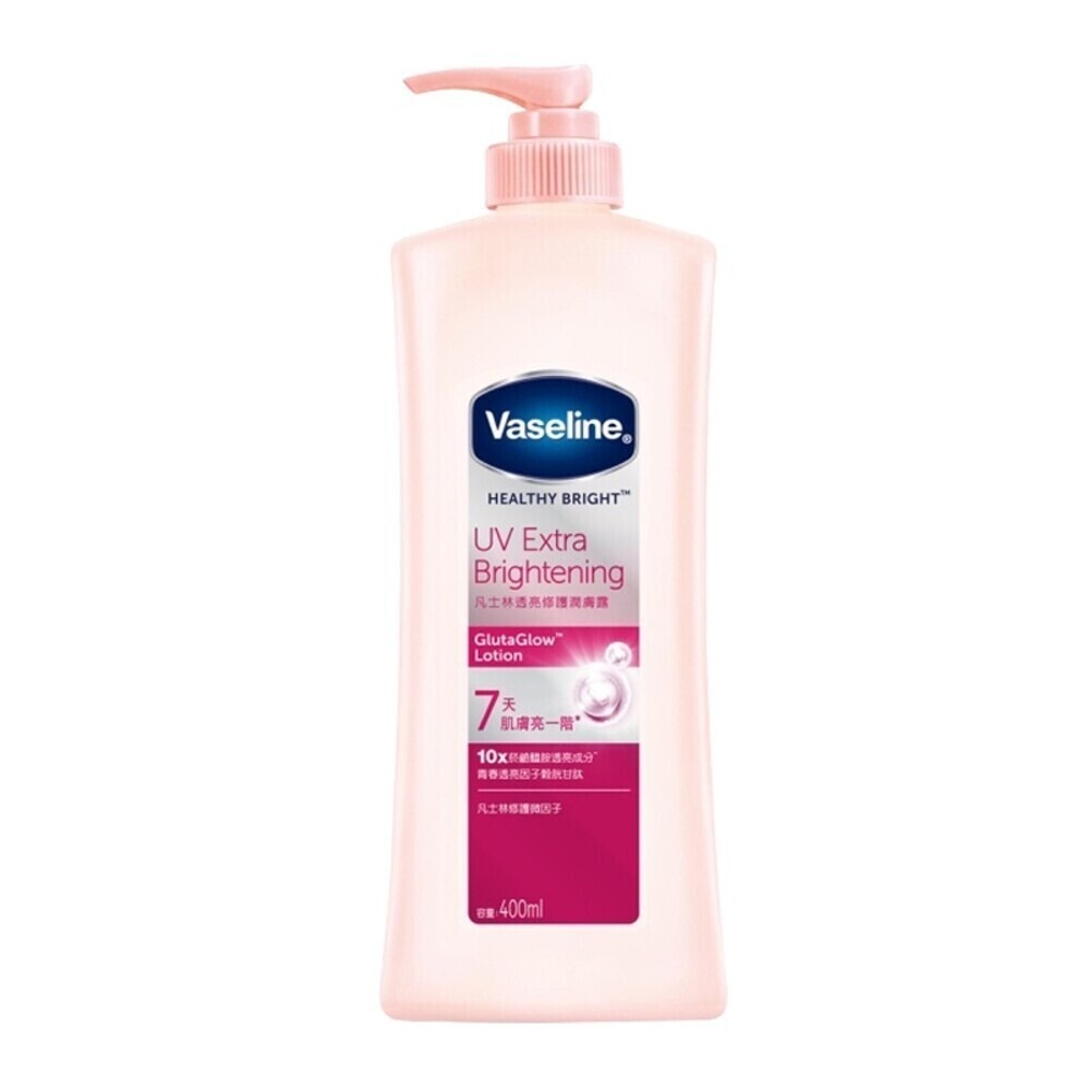 【Vaseline凡士林】透亮修護身體潤膚露400ml-(透亮修護 / 完美十效透亮 / SPF24透亮防曬修護) 身體-規格圖5