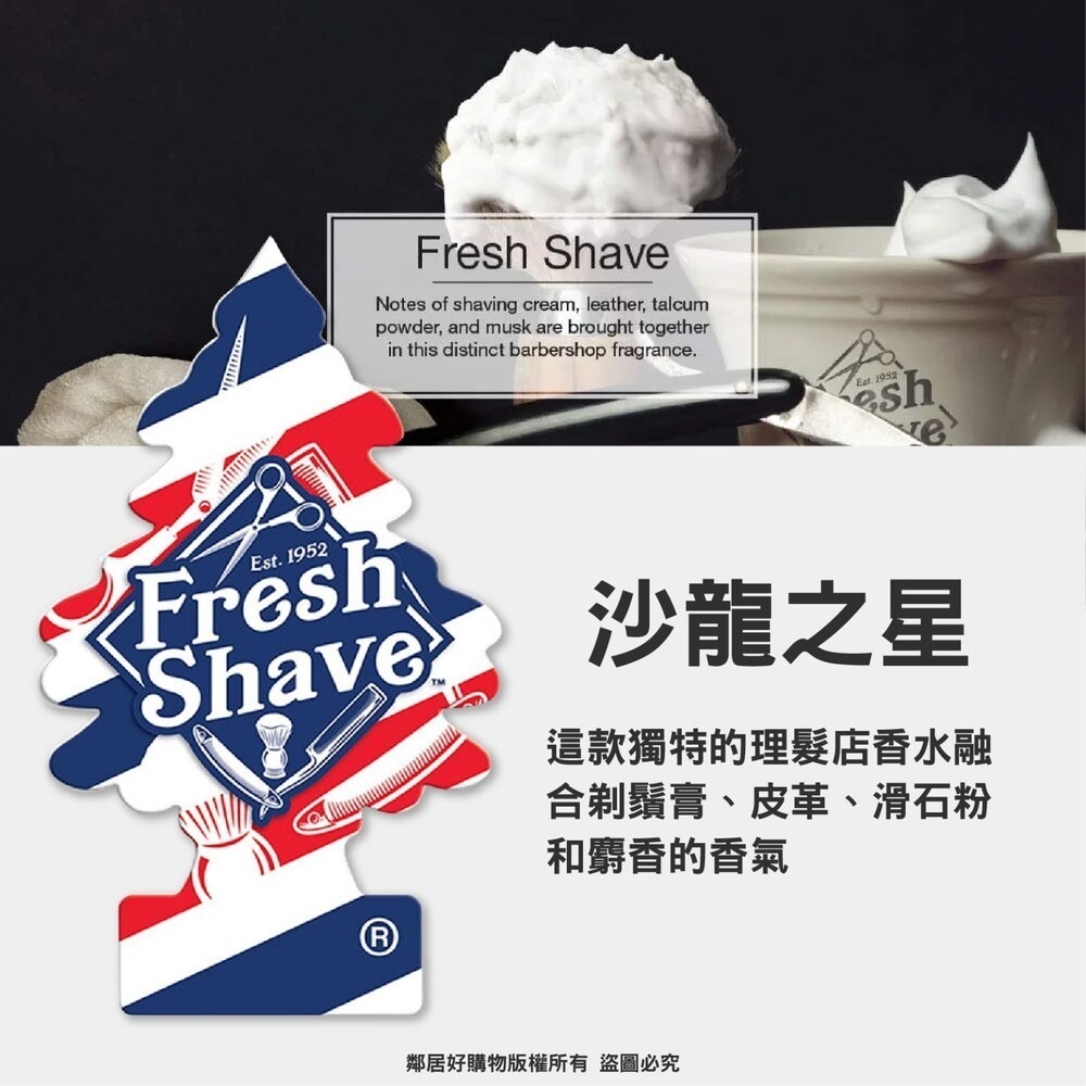 美國【Little Tree 小樹】經典香氛片(多款選擇) 車內芳香 衣櫃香氛-細節圖3