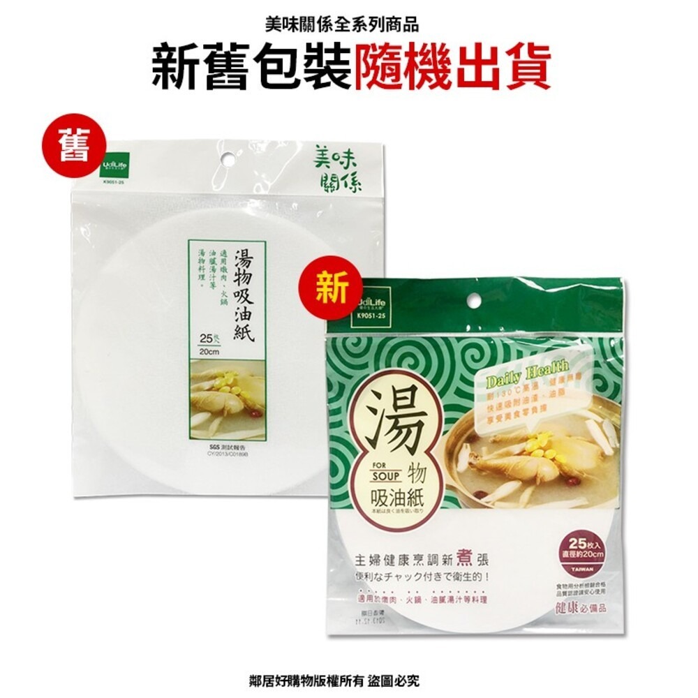 【UdiLife生活大師】美味關係-(厚口炸物吸油紙 / 圓形氣炸鍋用紙 )-細節圖2