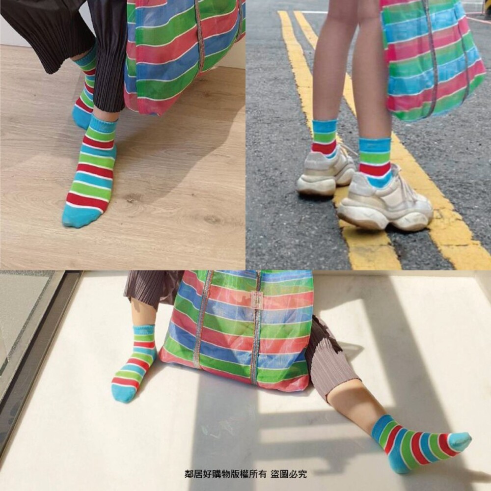 阿嬤ㄟLV襪子 中長襪 茄芷袋 台味 復古-細節圖4