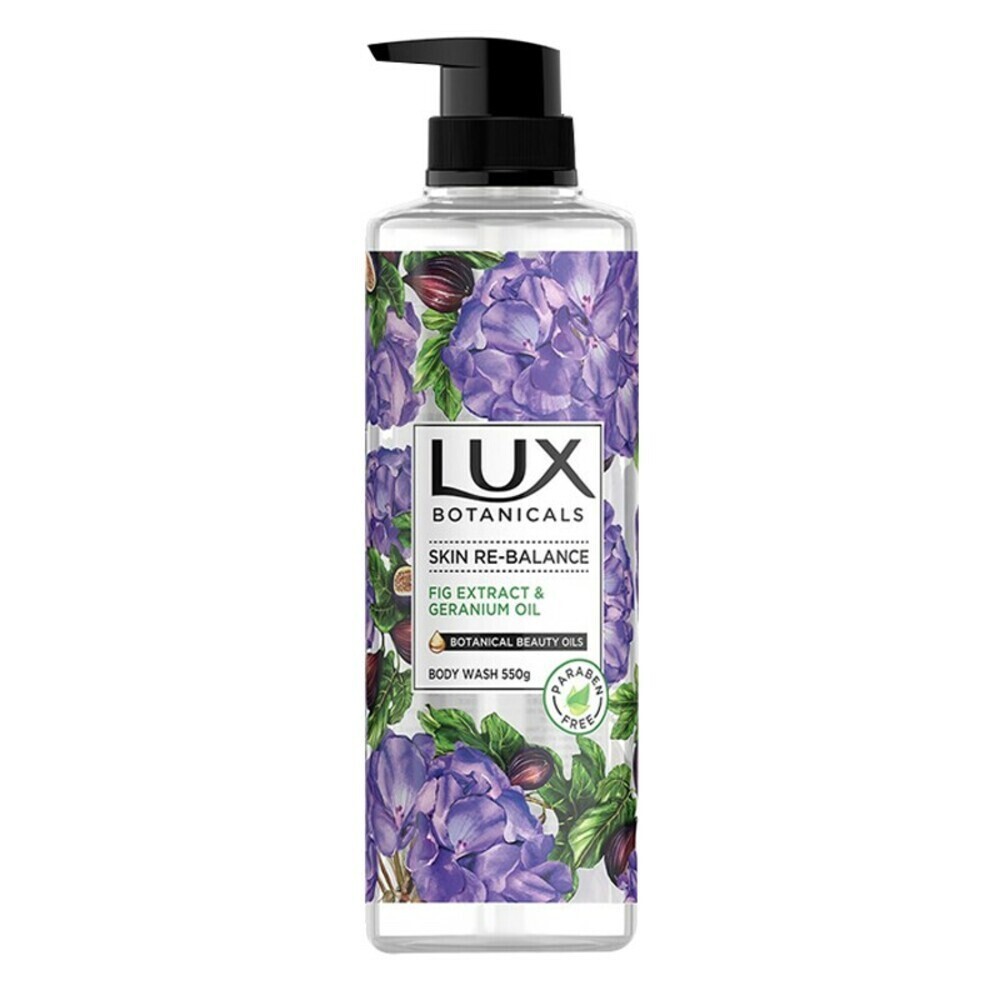 LUX麗仕植萃精油香氛沐浴露550g-規格圖11