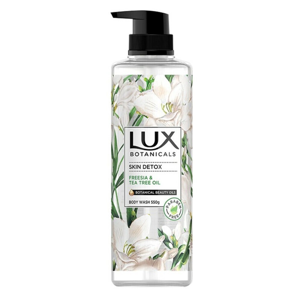 LUX麗仕植萃精油香氛沐浴露550g-規格圖11