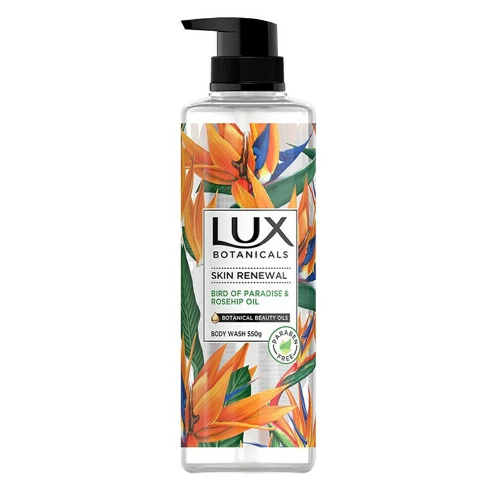 LUX麗仕植萃精油香氛沐浴露550g-規格圖11
