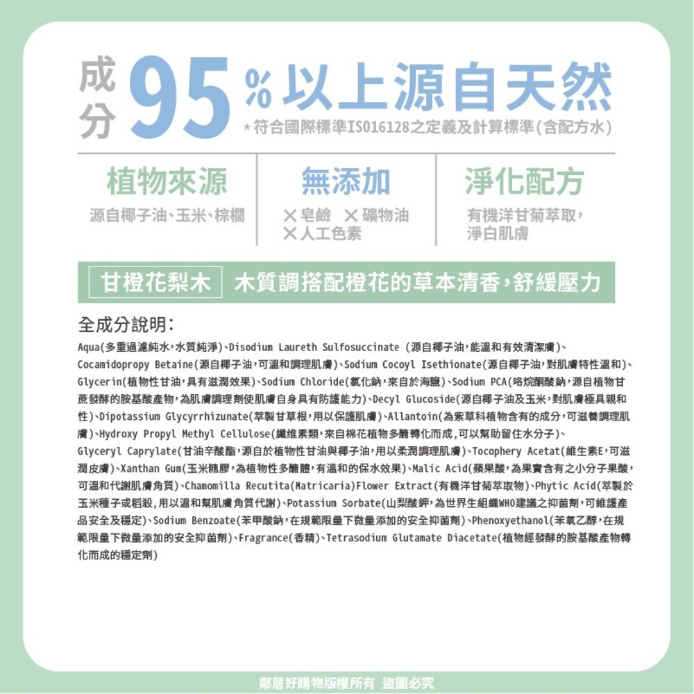 【澡享】沐浴乳全系列-(甘橙花梨木/牡丹小倉蘭/玫瑰風信子/白茶/雪松白麝香)-細節圖3