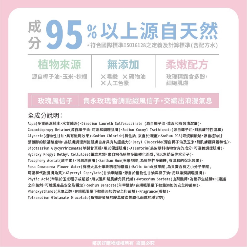 【澡享】沐浴乳全系列-(甘橙花梨木/牡丹小倉蘭/玫瑰風信子/白茶/雪松白麝香)-細節圖4