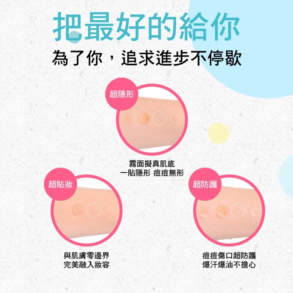 【優若美】痘痘貼(未滅菌)-(12入/30入/24+9入/48入/60入)-細節圖3