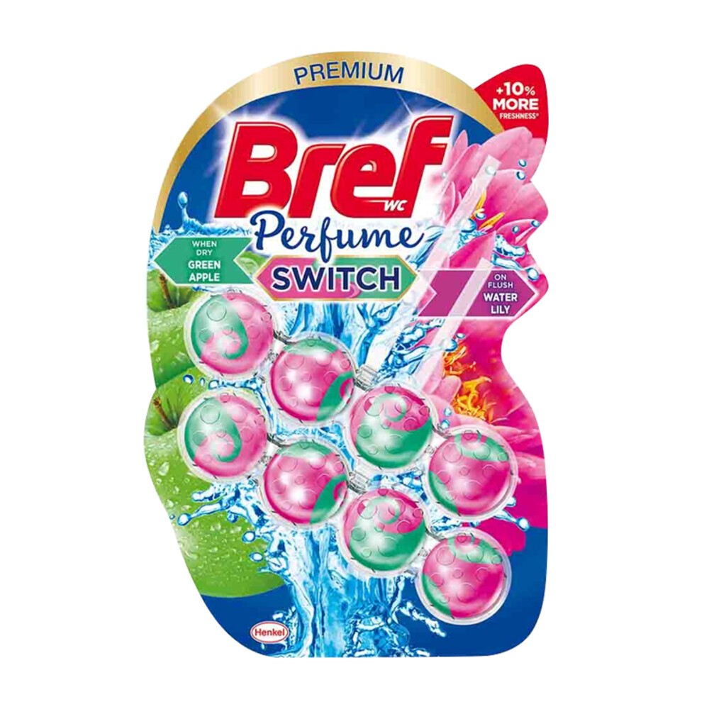 【Bref妙力】懸掛式馬桶清潔球(50gx2)-(海洋香氛/薰衣草香/怡人花香/蘋果蓮花)-規格圖5