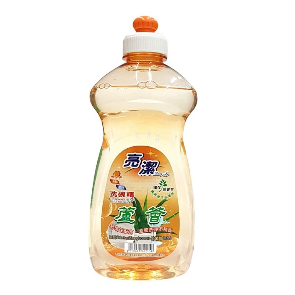 亮潔蘆薈洗碗精 500c.c.- 檸檬香/橘子香-規格圖4
