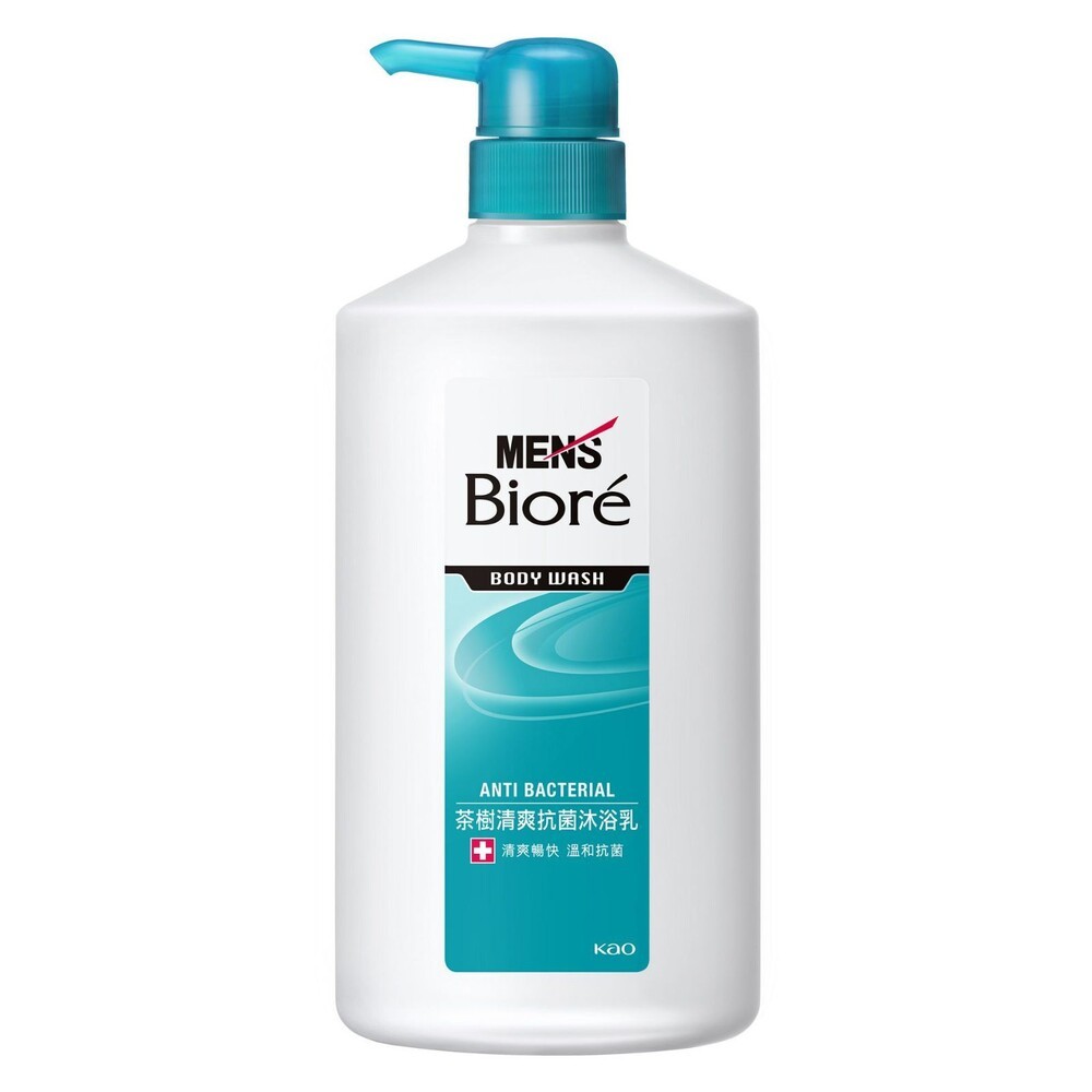 【MEN's Biore】男性專用沐浴乳750ml-(麝香清新/茶樹清爽)-細節圖6