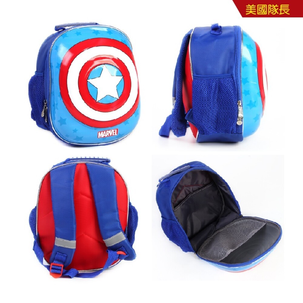漫威正版授權－頭盔護具輪滑包-(蜘蛛人/鋼鐵人) 書包 背包-細節圖11
