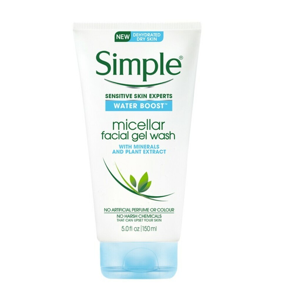 【Simple清妍】溫和保濕潔顏乳 / 極致補水深層潔顏凝露 150mL  洗面乳-規格圖5