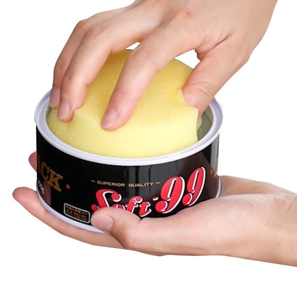 Soft99 Black 洗車蠟250g-細節圖3