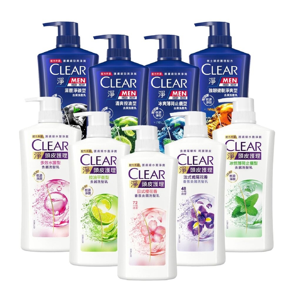 【clear 淨】男/女洗髮全系列750g-細節圖2