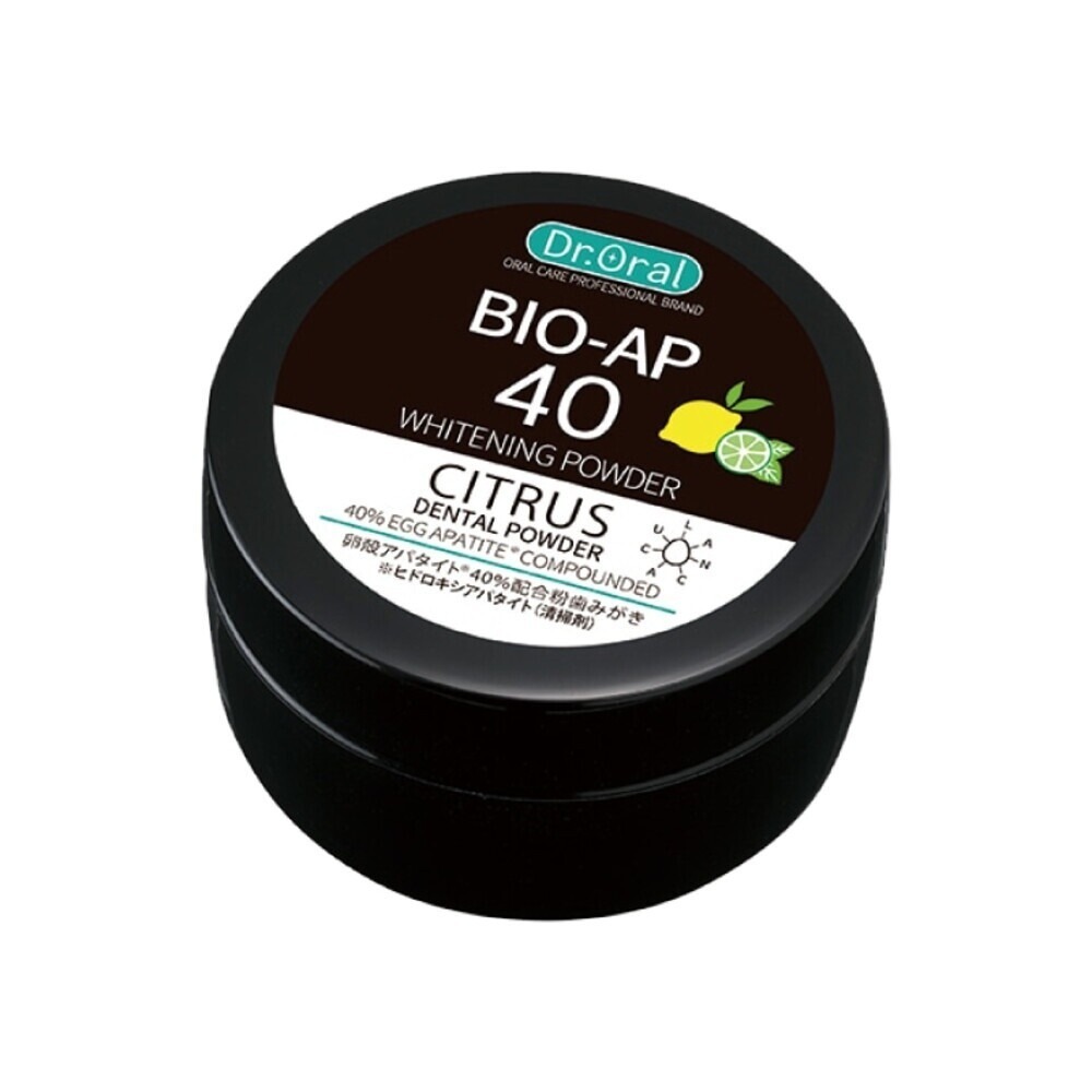 日本【Dr.Oral】蛋殼磷灰石美白牙粉-(天然薄荷/天然海鹽/檸檬柚子) 清潔口腔-規格圖11