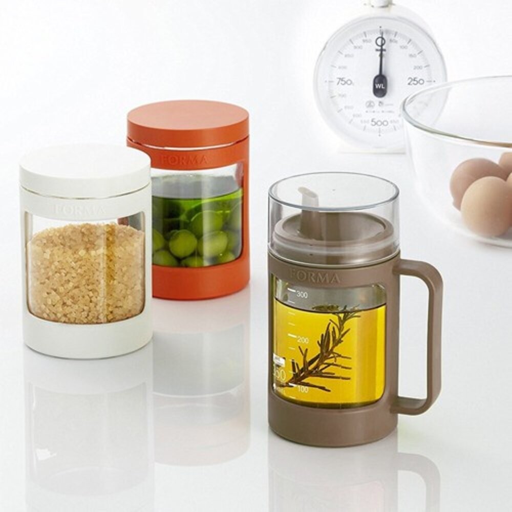 ASVEL FORMA 彩色玻璃液體調理罐350ML-細節圖4