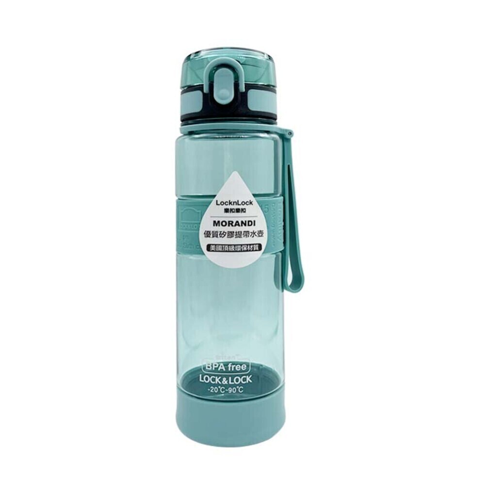【LOCKnLOCK樂扣樂扣】優質矽膠提帶水壺-(580mL/900mL) 莫蘭迪 水瓶-規格圖6