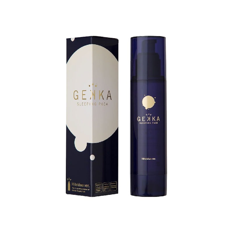 原裝進口【日本專櫃GEKKA】晚安面膜SLEEPING PACK 毛穴護理 夜間修護-細節圖2