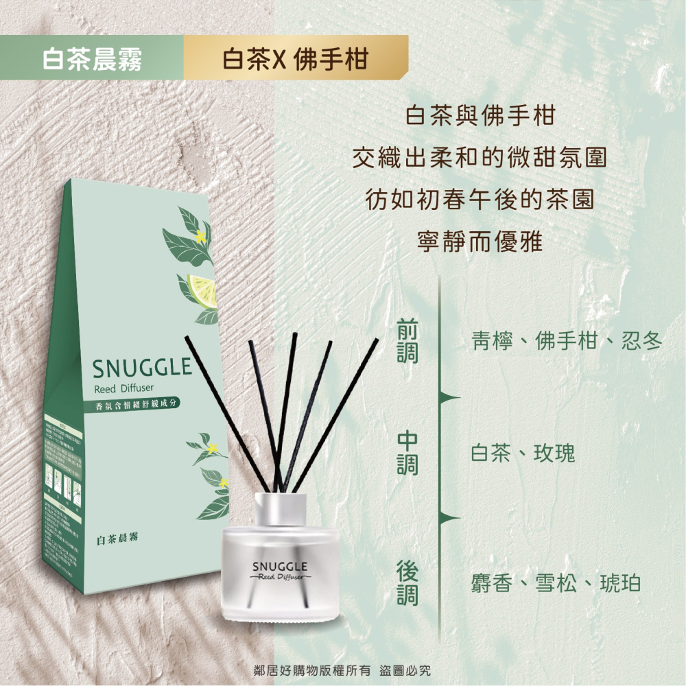 【熊寶貝】舒緩香氛室內擴香100ml-共7款-細節圖6