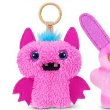 【HQTOYS】現貨 正版 代理版 FUGGLER 放克牙寶 3.5吋 粉紅 寶寶 吊飾-規格圖2