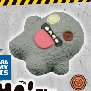 【HQTOYS】現貨 T-ARTS FUGGLER 放克牙寶 牙齒怪 HAHAHA 扭蛋 轉蛋-規格圖1