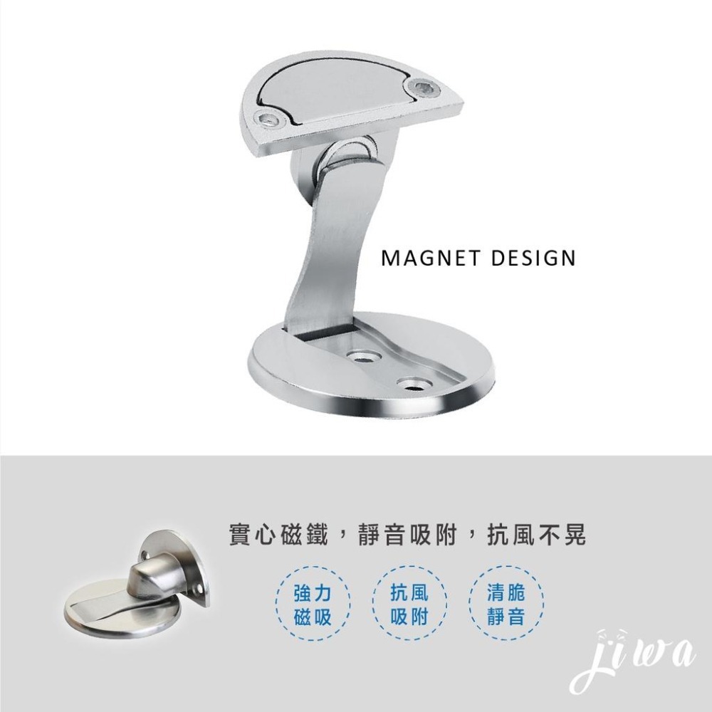 ｜48H臺灣快速出貨｜門檔 磁吸門檔 磁鐵門檔 隱形門檔 不鏽鋼門檔 服貼 吉挖 G20－磁吸門檔-細節圖3
