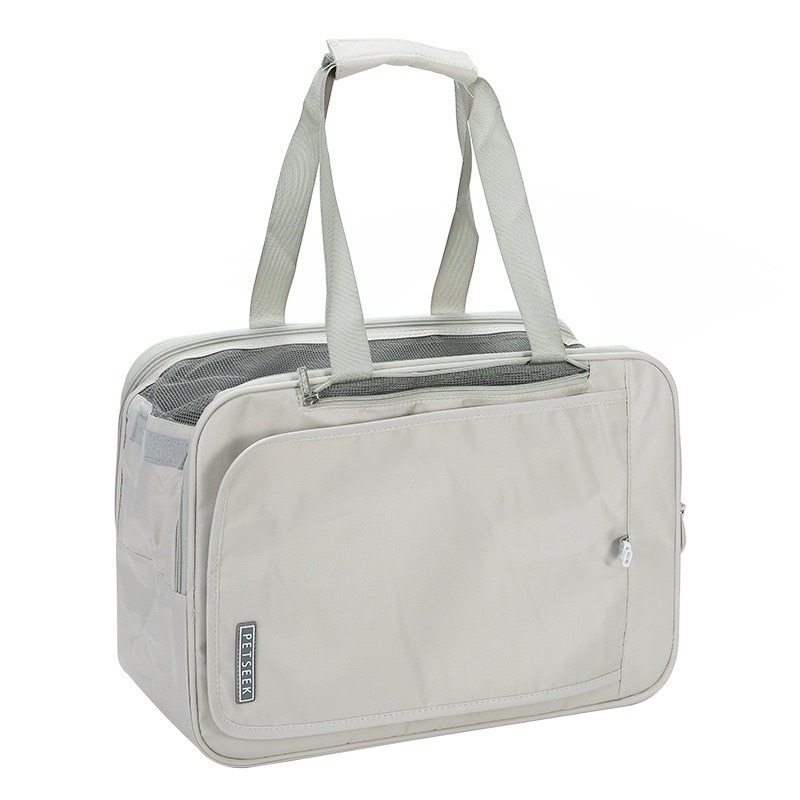 ｜48H臺灣快速出貨｜寵物外出包 極簡外出包 透氣 寵物背包 手提包 肩背 耐抓 貓咪 狗狗 P04－寵物極簡包-規格圖8