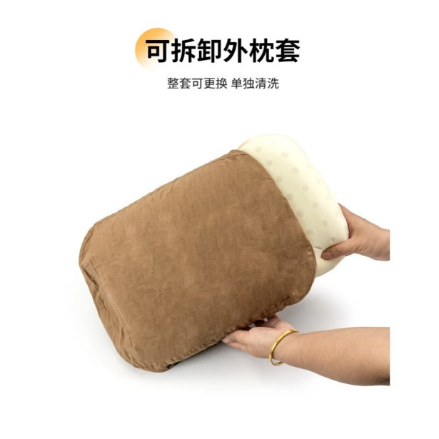 ｜現貨48H臺灣快速出貨｜記憶枕 回彈枕 頸椎枕 露營枕 午睡枕 登山枕 吉挖 C03-HIKEMAN枕-細節圖4