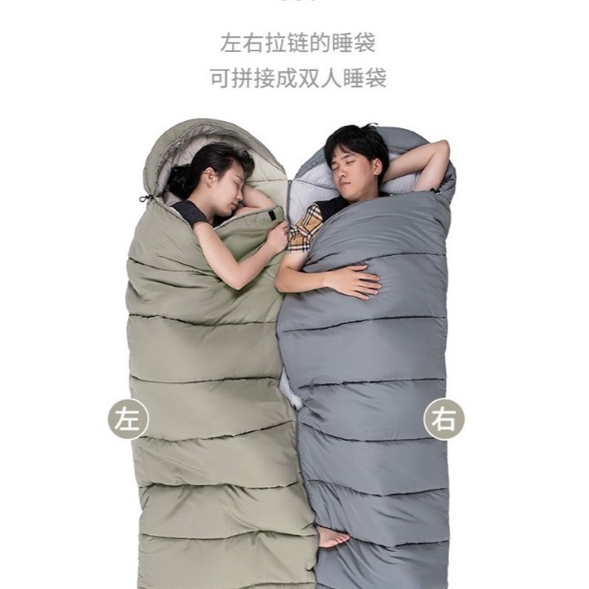 ｜現貨48H臺灣快速出貨｜露營睡袋 拼接睡袋 信封睡袋 睡袋 情侶睡袋 可機洗 吉挖 C17 拼接睡袋-細節圖8