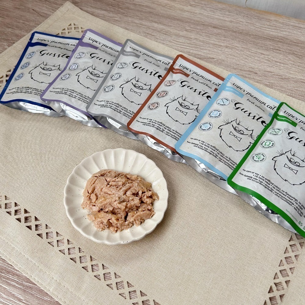 沛茲寵物【惡魔喵 Gussto 天然無穀主食罐 85g】惡魔 天然 無穀 德國 主食罐 貓罐 貓 罐-細節圖3