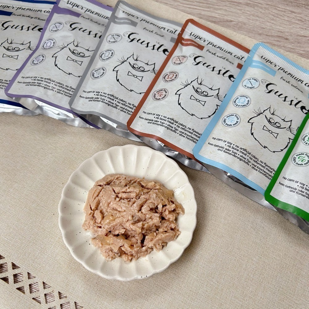 沛茲寵物【惡魔喵 Gussto 天然無穀主食罐 85g】惡魔 天然 無穀 德國 主食罐 貓罐 貓 罐-細節圖4