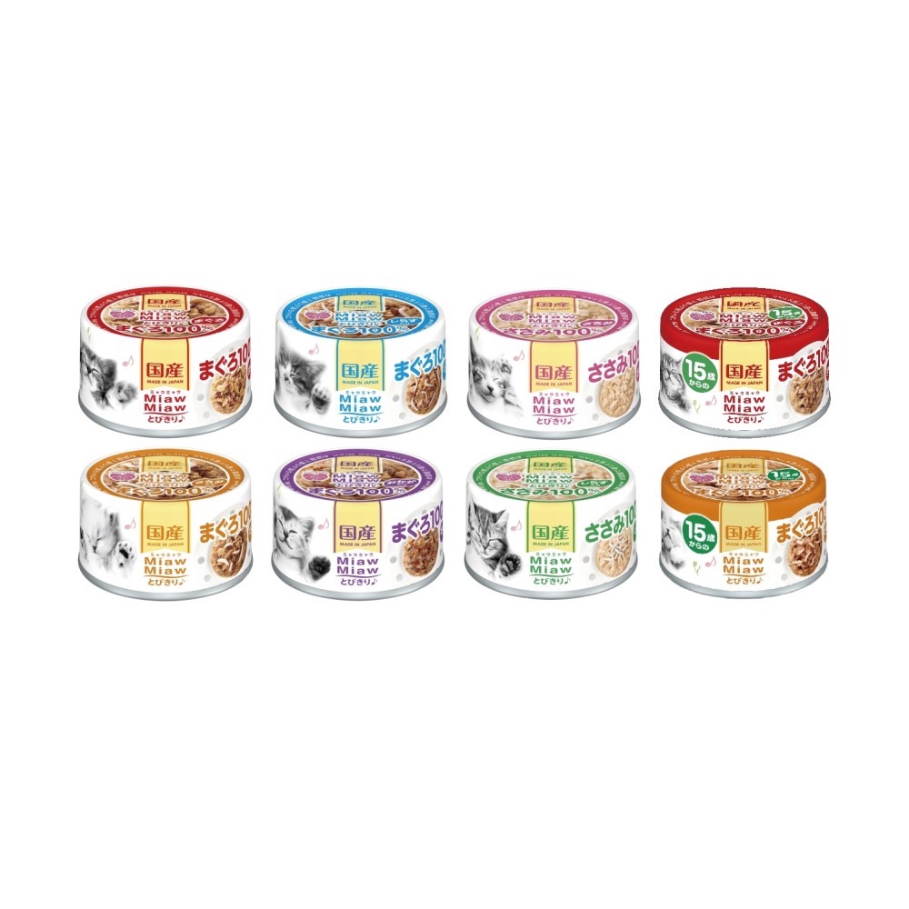 沛茲寵物【愛喜雅 AIXIA 樂妙喵貓罐 60g】樂妙喵 妙喵 日本 副食罐 貓罐 貓 罐-細節圖2