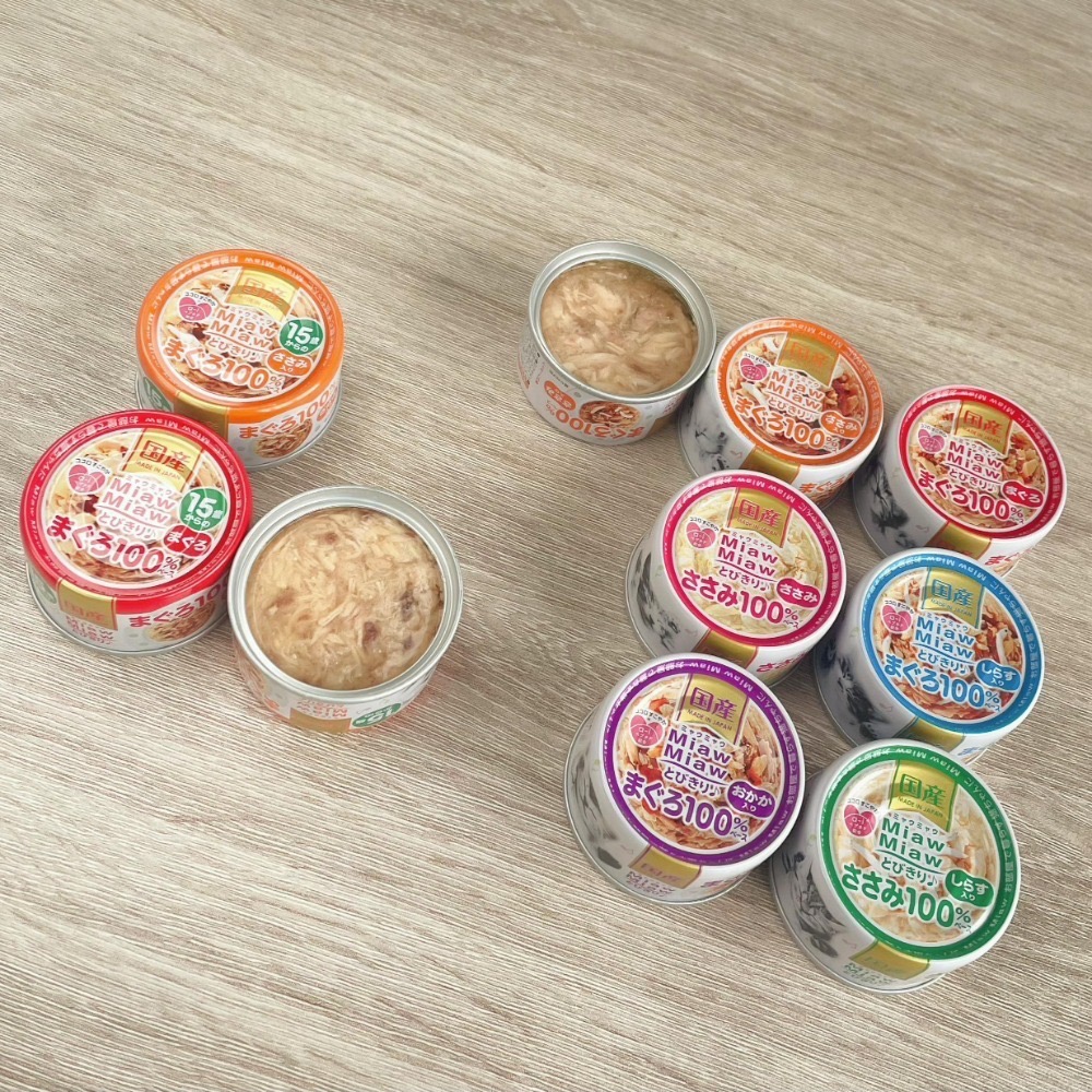 沛茲寵物【愛喜雅 AIXIA 樂妙喵貓罐 60g】樂妙喵 妙喵 日本 副食罐 貓罐 貓 罐-細節圖3