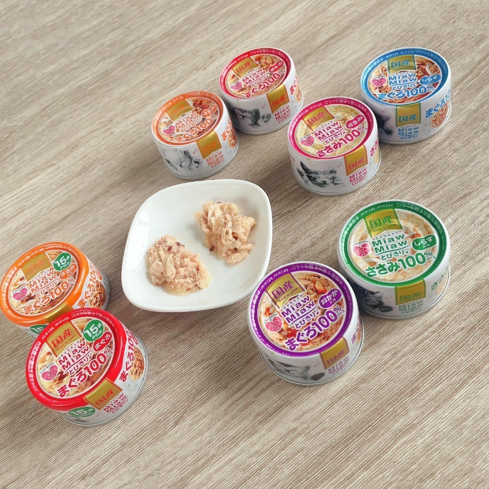 沛茲寵物【愛喜雅 AIXIA 樂妙喵貓罐 60g】樂妙喵 妙喵 日本 副食罐 貓罐 貓 罐-細節圖4