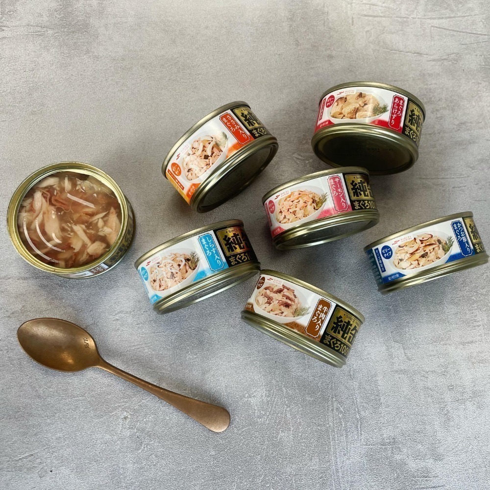 沛茲寵物【愛喜雅 AIXIA 純罐 65g】鮪魚 雞肉 吻仔魚 鰹魚 鮭魚 泰國 副食罐 貓罐 貓 罐-細節圖3