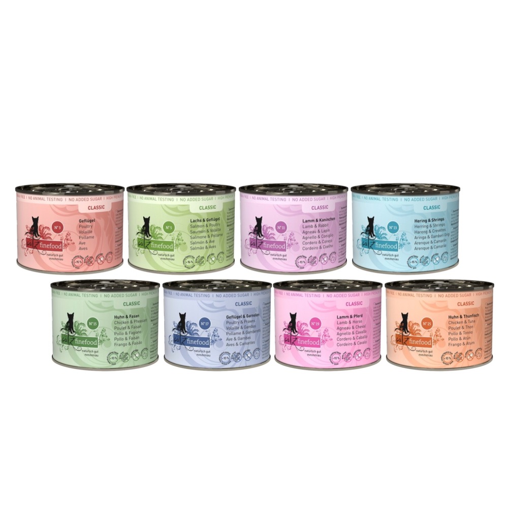 沛茲寵物【凱茲 Catz Finefood 美食家主食罐 200g】無穀 無膠 德國 主食罐 貓罐 貓 罐-細節圖2