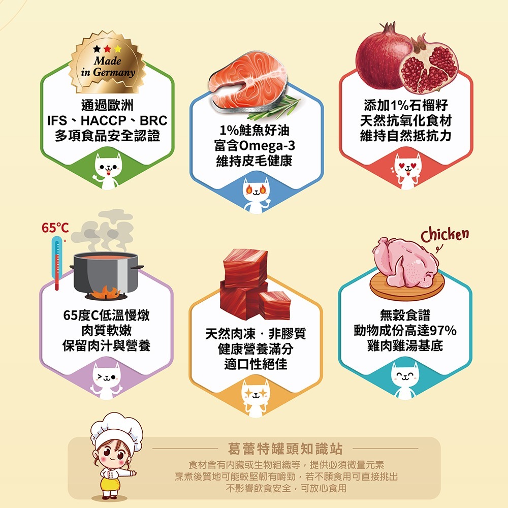 沛茲寵物【葛蕾特 GranataPet 交響樂主食罐 200g】無穀 無膠 德國 主食罐 貓罐 貓 罐-細節圖6