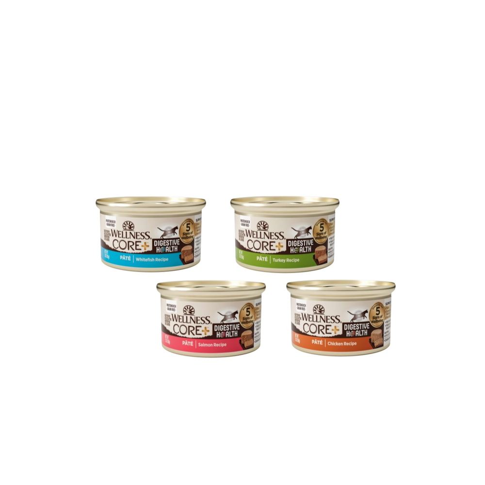 沛茲寵物【寵物健康 Wellness 腸胃機能主食罐 85g】CORE 機能 腸胃 慕斯 加拿大 主食罐 貓罐 貓罐-細節圖2
