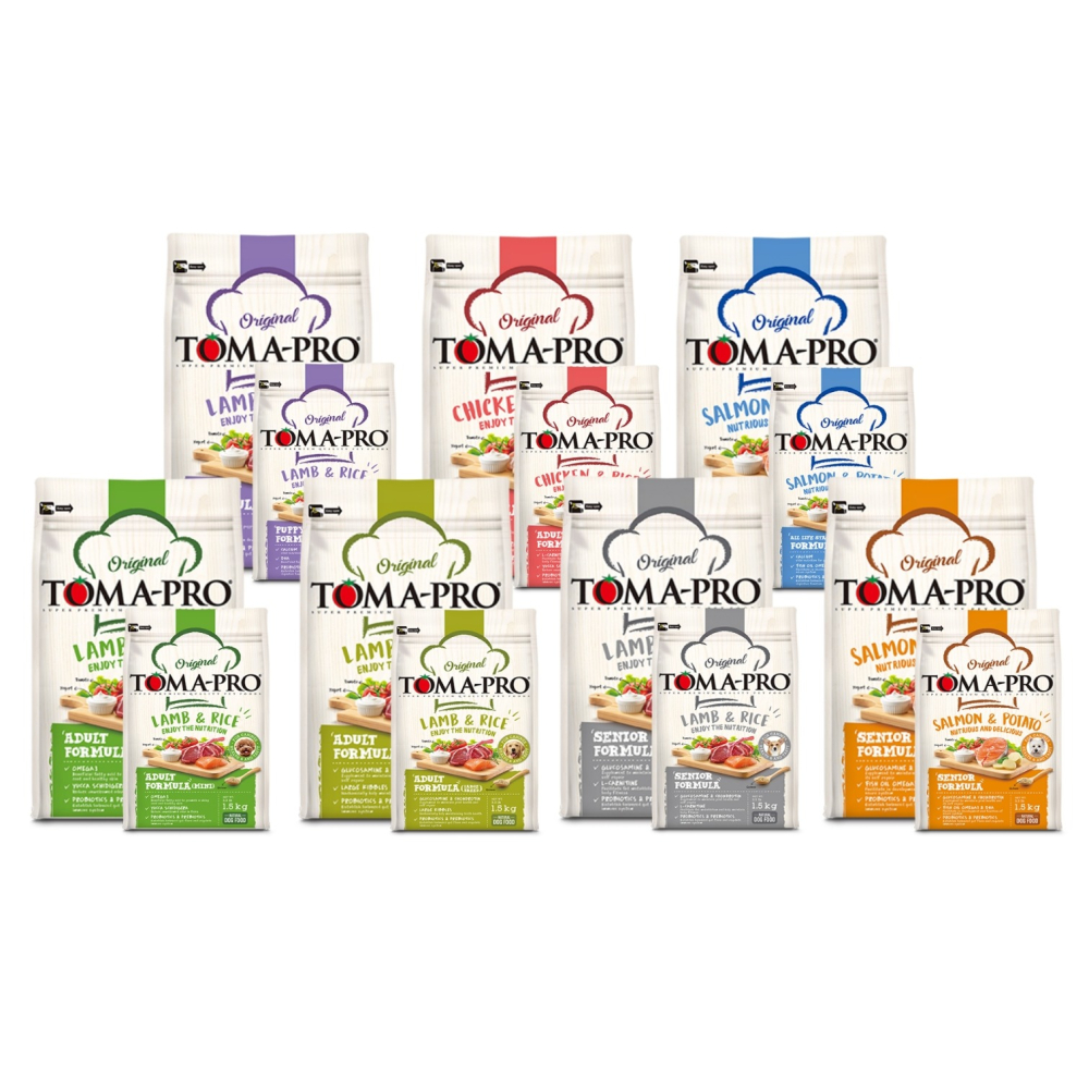 沛茲寵物【優格 Toma-Pro 犬用經典飼料】幼犬 成犬 老犬 美國 狗飼料 狗 飼料 3kg 7kg 13.6kg-細節圖2
