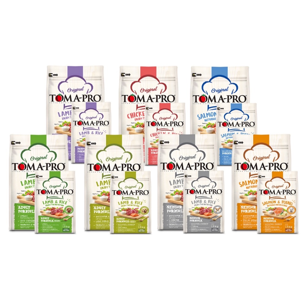 沛茲寵物【優格 Toma-Pro 犬用經典飼料】幼犬 成犬 老犬 美國 狗飼料 狗 飼料 3kg 7kg 13.6kg-細節圖2