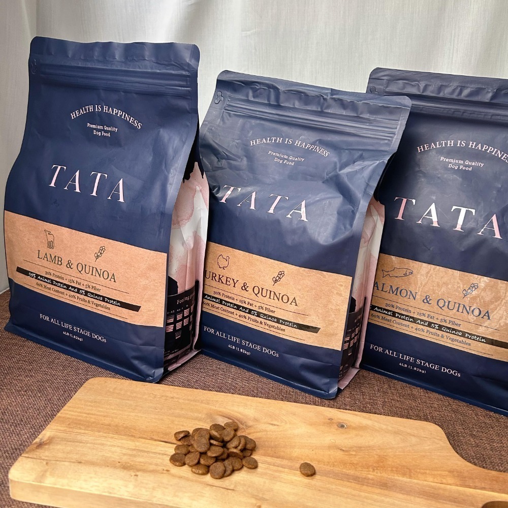 沛茲寵物【TATA 無穀全犬糧】鮮肉 無穀 紅藜 火雞 羊肉 鮭魚 台灣 狗飼料 狗 飼料 400g-細節圖2