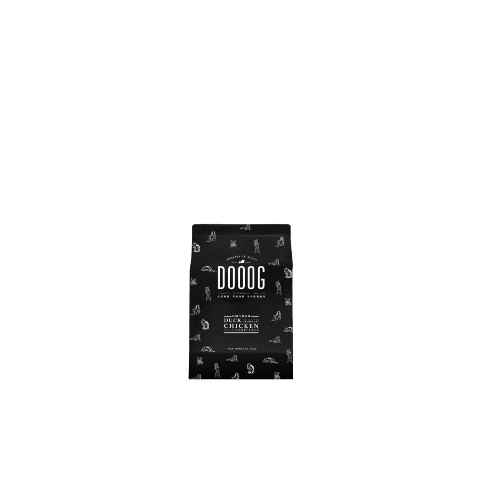 沛茲寵物【杜革 DOOOG 貓用無穀低敏飼料 400g】杜格 無穀 鮮肉 貓糧 台灣 貓飼料 貓 飼料-細節圖2