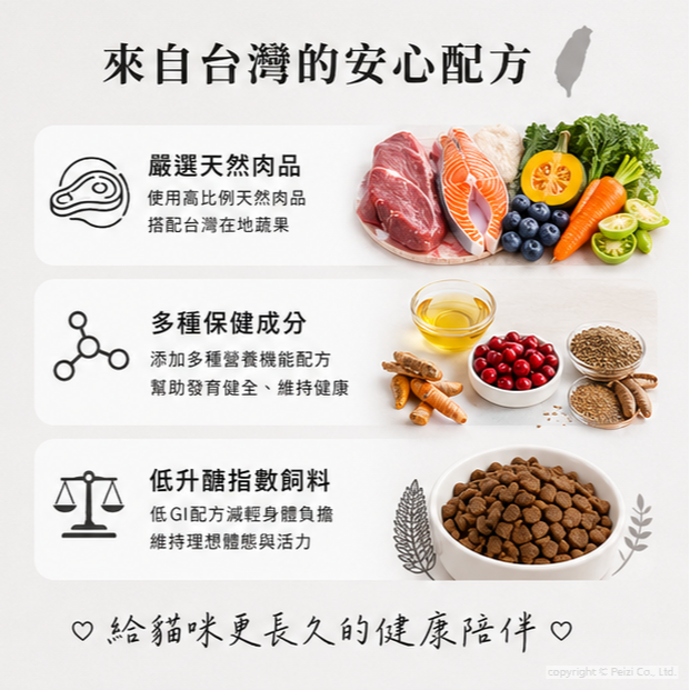沛茲寵物【杜革 DOOOG 貓用無穀低敏飼料 400g】杜格 無穀 鮮肉 貓糧 台灣 貓飼料 貓 飼料-細節圖6
