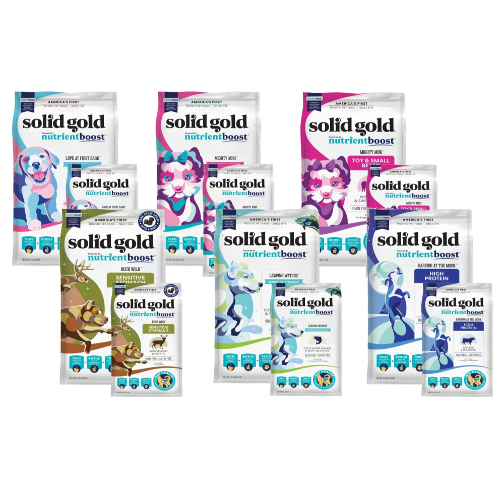 沛茲寵物【素力高 Solid Gold 犬用天然超級寵糧】原速利高 低敏 美國 狗飼料 狗 飼 料 4lb 24lb-細節圖2