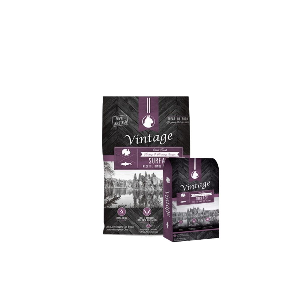 沛茲寵物【凡諦斯 Vintage 貓用鮮肉烘焙飼料 4lb 10lb】無穀 盤烤 烘焙 貓糧 加拿大 貓飼料 貓 飼料-細節圖2