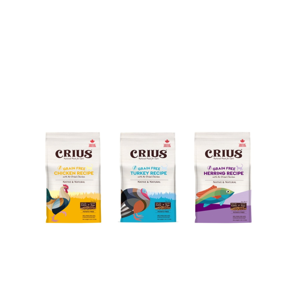 沛茲寵物【克瑞斯 Crius 貓用無穀飼料 1lb】無穀 風乾肉塊 加拿大 貓飼料 貓 飼料-細節圖2