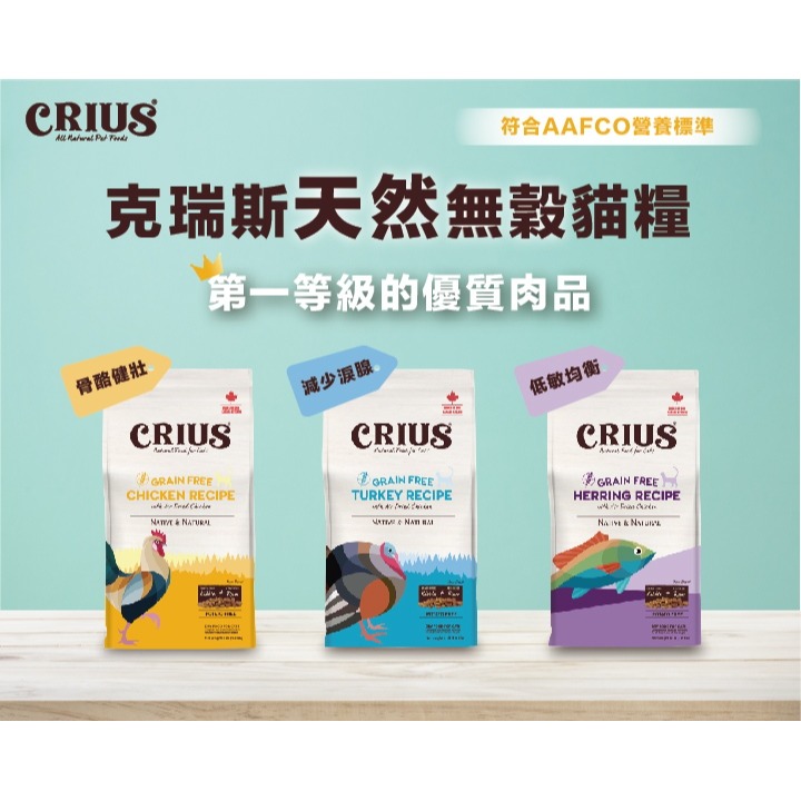 沛茲寵物【克瑞斯 Crius 貓用無穀飼料 4lb 12lb】無穀 風乾肉塊 加拿大 貓飼料 貓 飼料-細節圖4