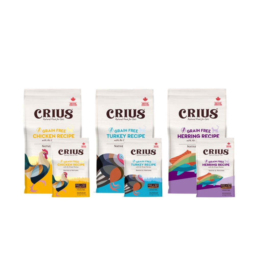 沛茲寵物【克瑞斯 Crius 貓用無穀飼料 4lb 12lb】無穀 風乾肉塊 加拿大 貓飼料 貓 飼料-細節圖2