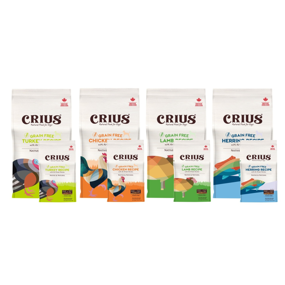 沛茲寵物【克瑞斯 Crius 犬用無穀飼料 5lb 15lb 30lb】無穀 風乾肉塊 加拿大 狗飼料 狗 飼料-細節圖2